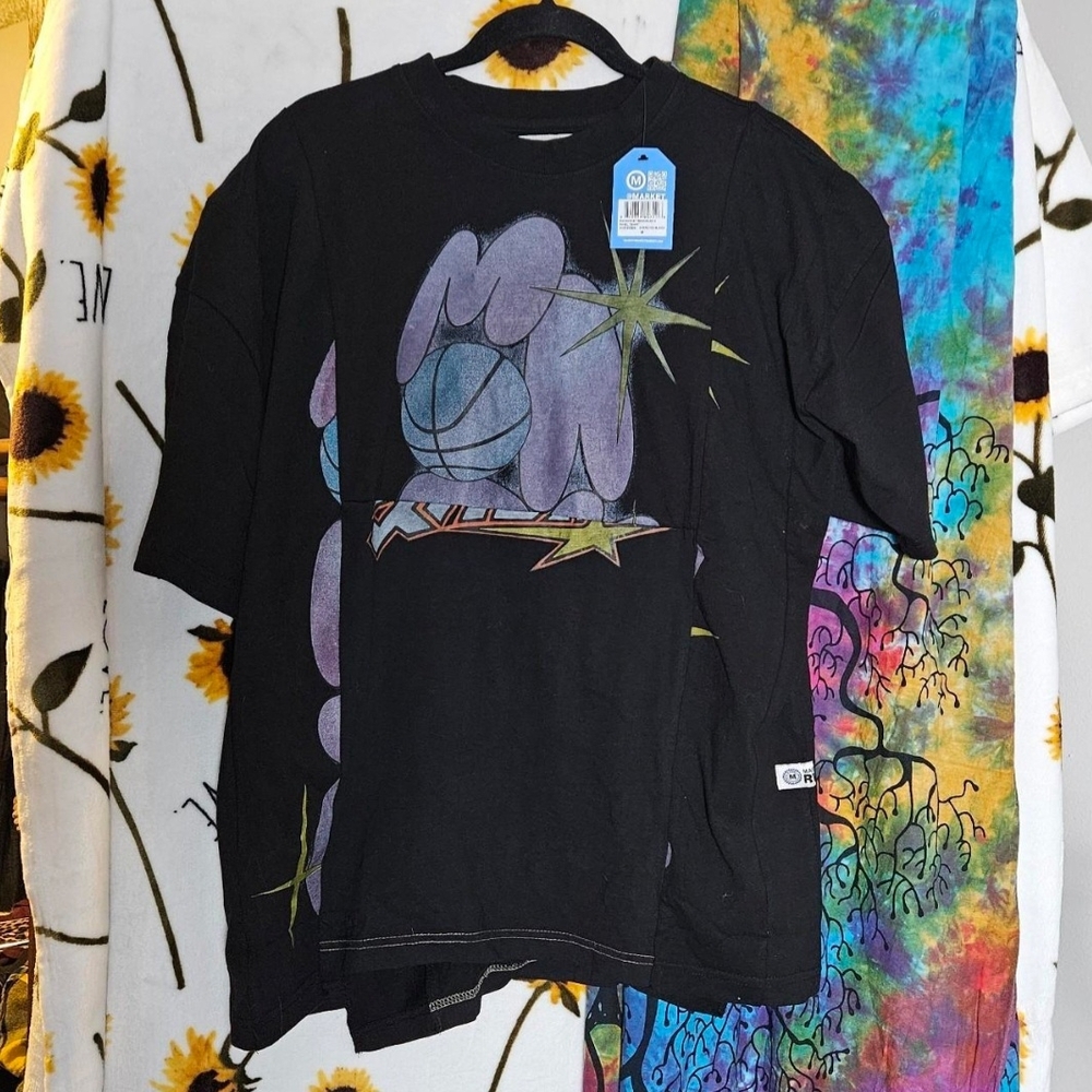 Random Workshop by Market reworked 6 panel shirt. Mens Medium.